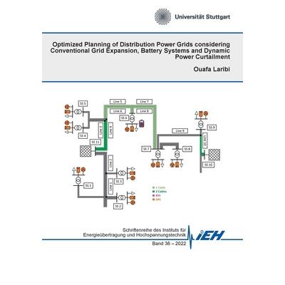 Optimized Planning of Distribution Power Grids considering Conventional Grid Expansion, Battery Systems and Dynamic Power Curtailment