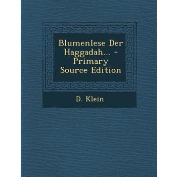 Blumenlese Der Haggadah...