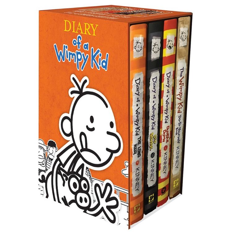 Diary of a Wimpy Kid Box of Books (911 plus DIY)