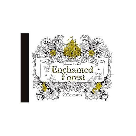 Enchanted Forest: 20 Postcards魔法森林明信片 | 拾書所