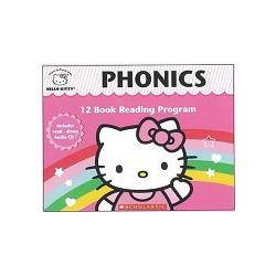 HELLO KITTY 12 BOOK READING PROGRAM BOX SET-PINK認識自然發音套書－凱蒂貓1 | 拾書所