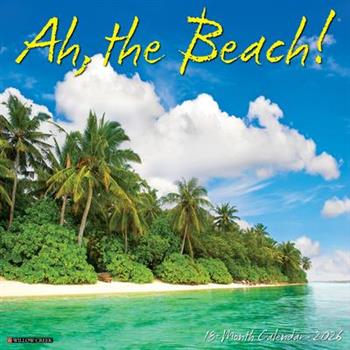 Ah, the Beach! 2026 12 X 12 Wall Calendar