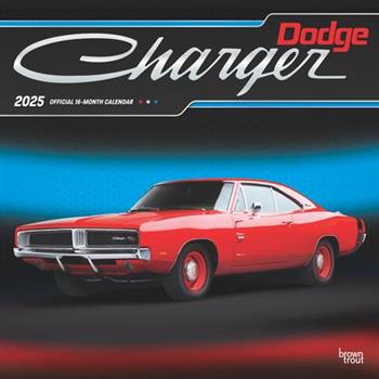 Dodge Charger Official 2025 12 X 24 Inch Monthly Square Wall Calendar Foil Stamped Cover Plastic-Free Dodge Charger Official 2025 12 X 24 Inch Monthly Square Wall Calendar Foil Stamped Cover Plastic-Free