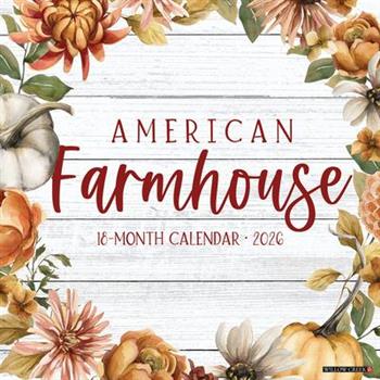 American Farmhouse 2026 12 X 12 Wall Calendar