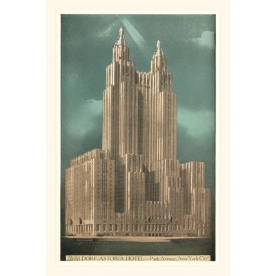 Vintage Journal Waldorf-Astoria Hotel, New York City