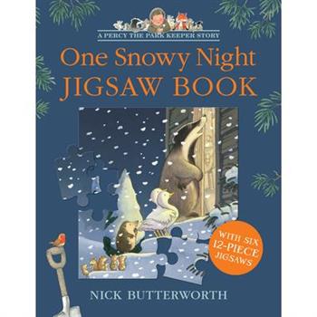 One Snowy Night Jigsaw Book