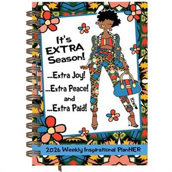 Shades of Color It's Extra Season! 2026 Weekly Inspirational Planner