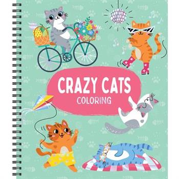 Crazy Cats Coloring