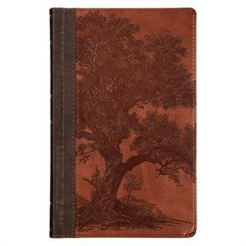 KJV Bible Giant Print Faux Leather Hardcover Brown Trust Tree