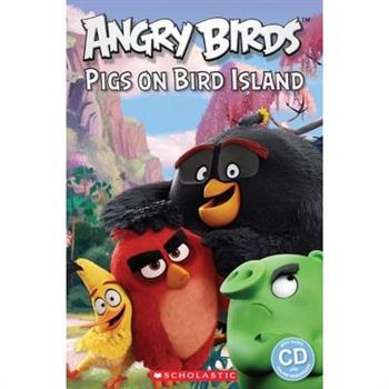 Scholastic Popcorn Readers Starter Level: Angry Birds: Pigs on Bird Island with CD憤怒鳥玩電影：神秘