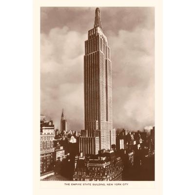 Vintage Journal Empire State Building, New York City, Photo