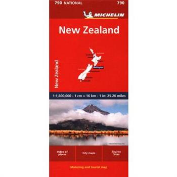 New Zealand Map 790