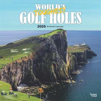 World’s Toughest Golf Holes Official 2025 12 X 24 Inch Monthly Square Wall Calendar Plastic-Free World’s Toughest Golf Holes Official 2025 12 X 24 Inch Monthly Square Wall Calendar Plastic-Free