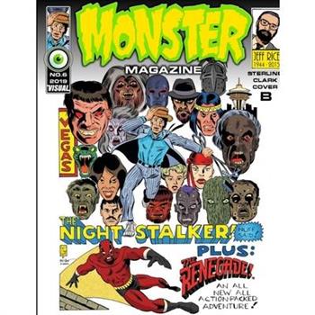 MONSTER MAGAZINE NO.6 COVER B by STERLING CLARK