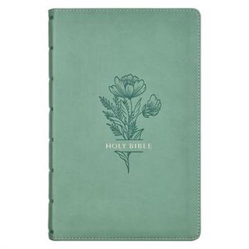 KJV Bible Giant Print Faux Leather, Teal