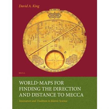 World-Maps for Finding the Direction and Distance to Mecca