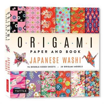Japanese Washi Origami Paper and Book