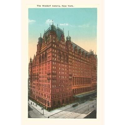 Vintage Journal Waldorf-Astoria Hotel, New York City