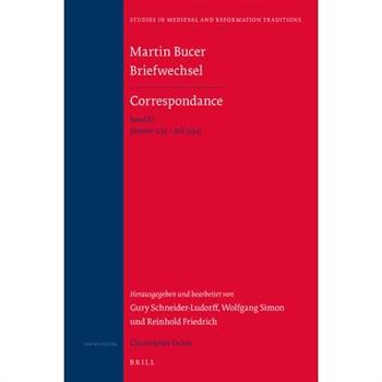 Martin Bucer Briefwechsel/Correspondance: Band XI (Januar 1534 - Juli 1534)