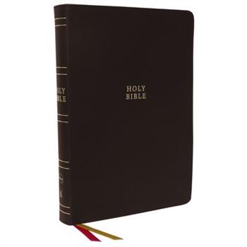NKJV Holy Bible, Super Giant Print Reference Bible, Brown Bonded Leather, 43,000 Cross References, Red Letter, Comfort Print: New King James Version