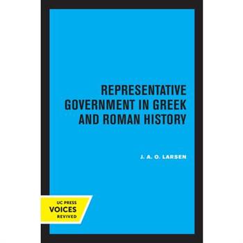 Representative Government in Greek and Roman History
