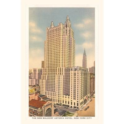 Vintage Journal Waldorf Astoria Hotel, New York City