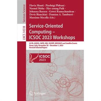 Service-Oriented Computing - Icsoc 2023 Workshops