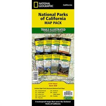 California National Parks [Map Pack Bundle]