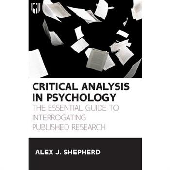 Critical Analysis in Psychology