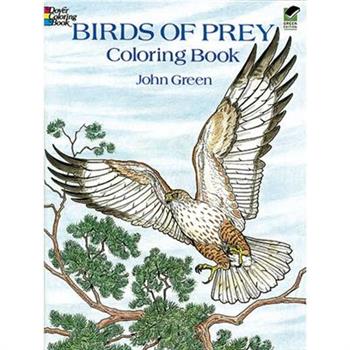 Birds of Prey Coloring Book