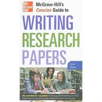 McGraw-Hill's Concise Guide to Writing Research Papers