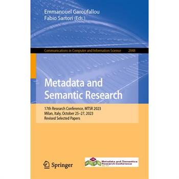 Metadata and Semantic Research
