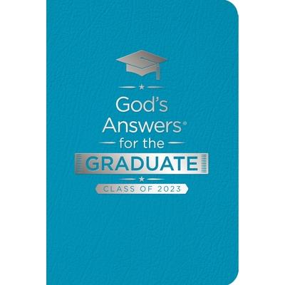God’s Answers for the Graduate: Class of 2023 - Teal NKJV