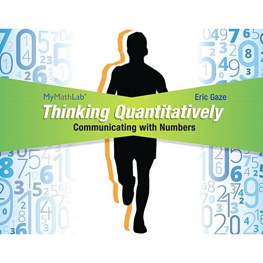 Thinking Quantitatively ＋ Mml Access Card ＋ Guided Worksheets