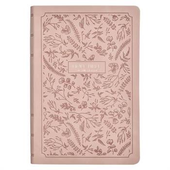 KJV Bible Giant Print Full Size Faux Leather Pink