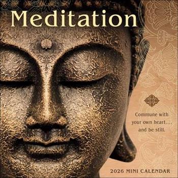 Meditation 2026 Mini Wall Calendar