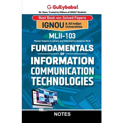 MLII-103 Fundamentals of Information Communication Technologies