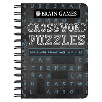 Brain Games - To Go - Crossword Puzzles (Chalkboard)