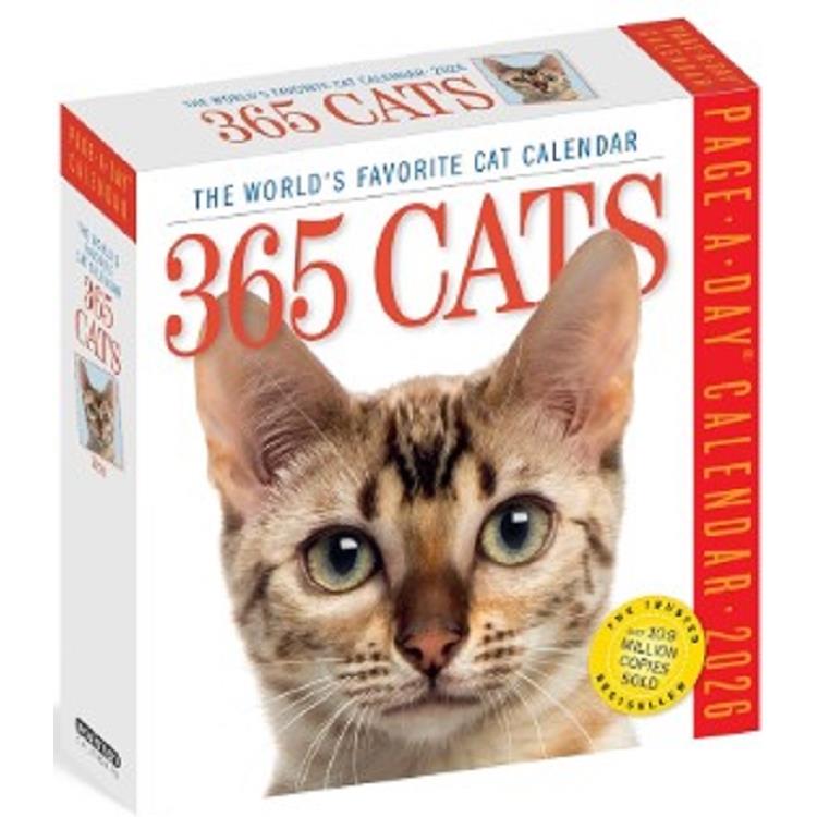 365 Cats Page-A-Day(r) Calendar 2026 365 Cats Page-A-Day(r) Calendar 2026