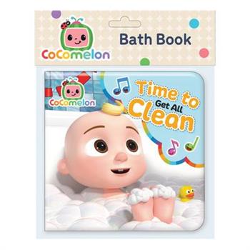 Cocomelon Bath Book Time to Get All Clean