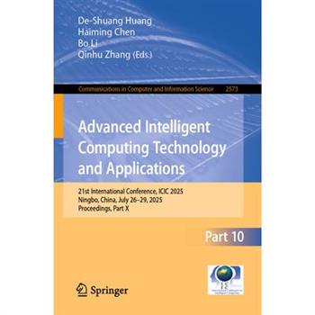 Advanced Intelligent Computing Technology and Applications