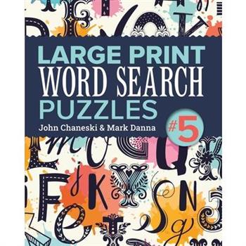 Large Print Word Search Puzzles 5