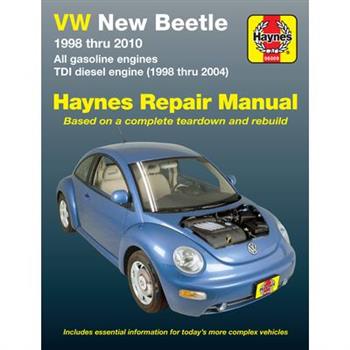 Vw New Beetle 1998 Thru 2010