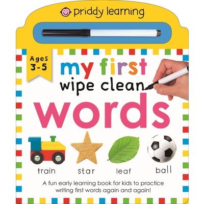 Priddy Learning: My First Wipe Clean Words