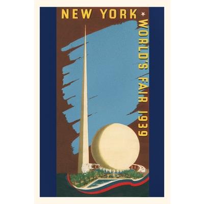 Vintage Journal Poster for 1939 NY Worlds Fair