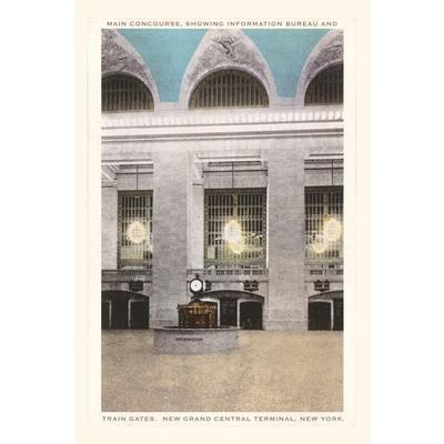 Vintage Journal Main Concourse, Grand Central Station, New York City