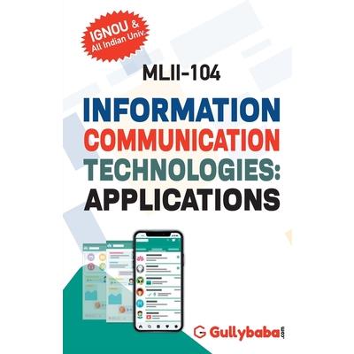 MLII-104 Information Communication Teachnologies-Applications
