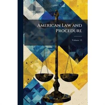 American Law and Procedure