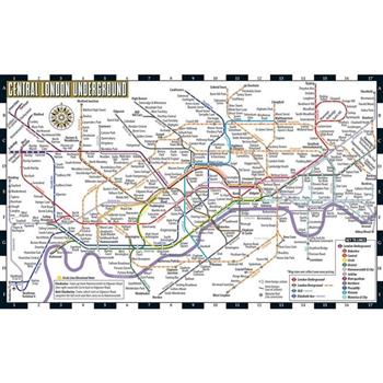 Streetwise London Underground Map