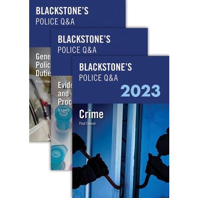Blackstones Police Q and A 2023 3 Volume Set